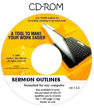 Sermon Outlines - expository, alliteration, exegesis, exhaustive, detailed but practical)